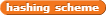 `hashing scheme`