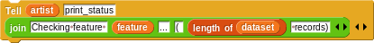 The `print_status` command can be used for debugging