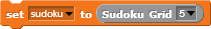 set sudoku